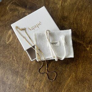 Agapé Anatole Choker in Gold